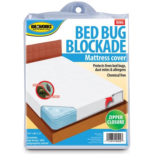 Ideaworks Bed Bug Blockade Mattress Protector - Size: King - DailySale, Inc