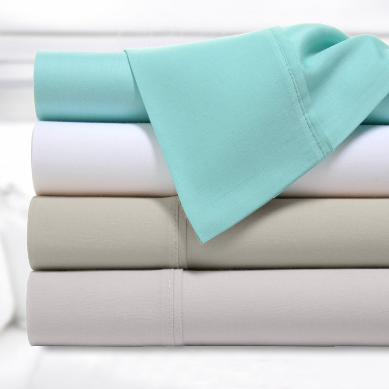 Kathy Ireland 300 Thread Count Organic Cotton Percale Sheet Sets Bedding - DailySale