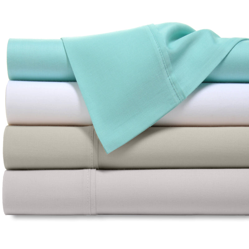 Kathy Ireland 300 Thread Count Organic Cotton Percale Sheet Sets Bedding - DailySale