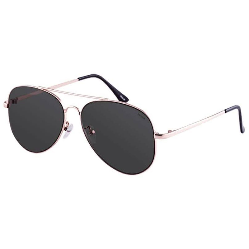 Kensie Carissa Women's Shiny Metal Aviator Sunglasses Women's Apparel Rose Gold/Green - DailySale