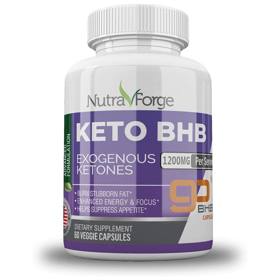 Keto BHB Pills 1200mg Ketogenic Keto Pills for Women and Men Wellness & Fitness - DailySale