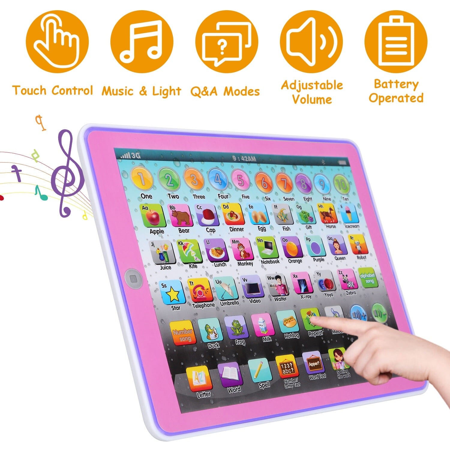 Kid Baby Toddler Educational Tablet Toy Toys & Games - DailySale