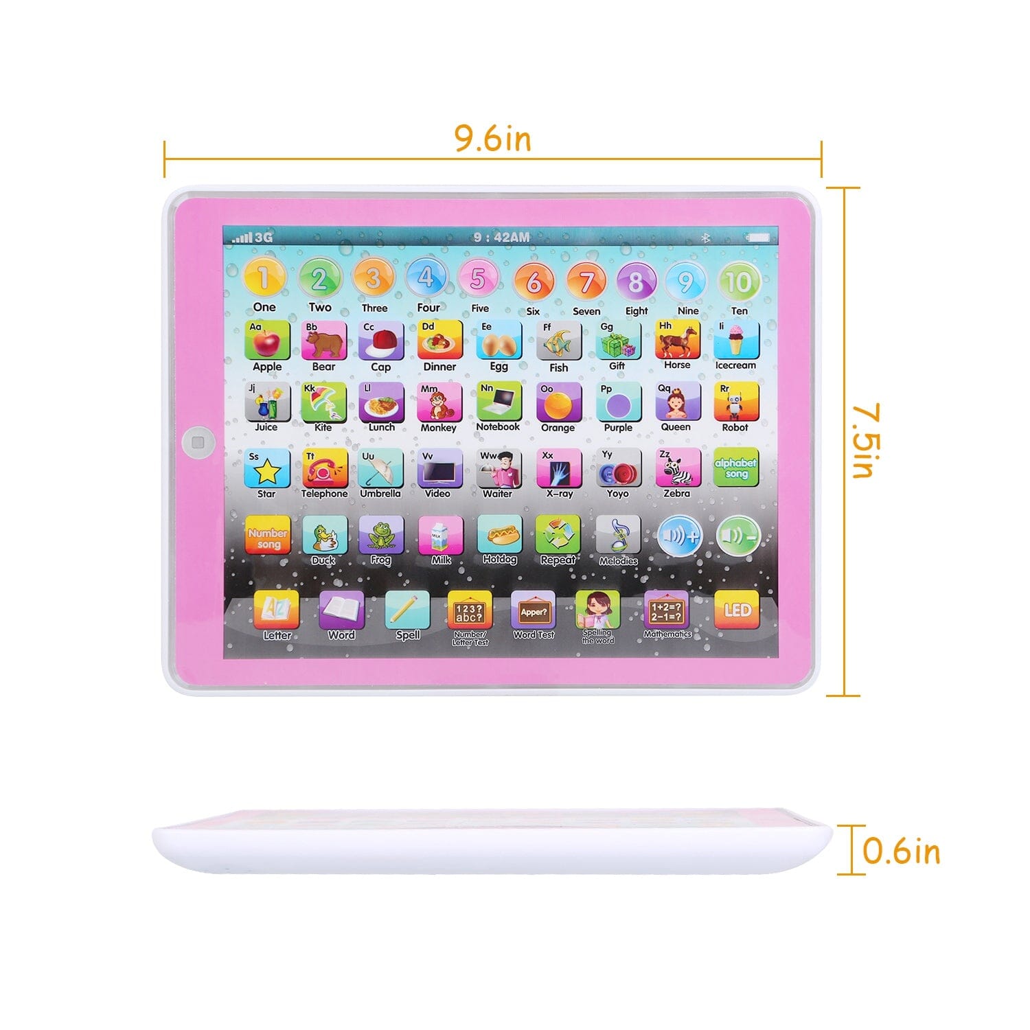 Kid Baby Toddler Educational Tablet Toy Toys & Games - DailySale