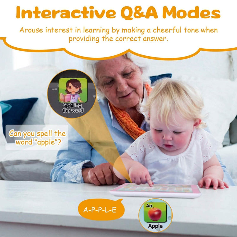 Kid Baby Toddler Educational Tablet Toy Toys & Games - DailySale