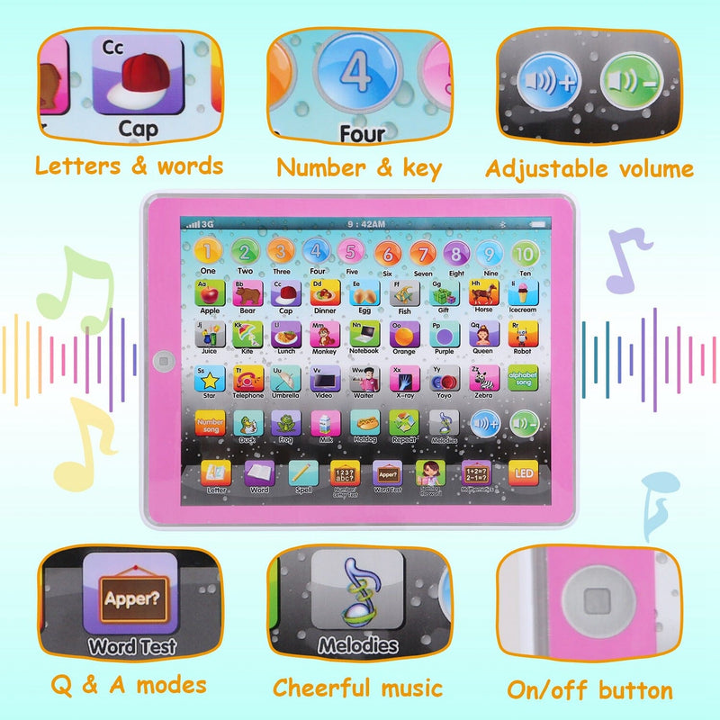 Kid Baby Toddler Educational Tablet Toy Toys & Games - DailySale