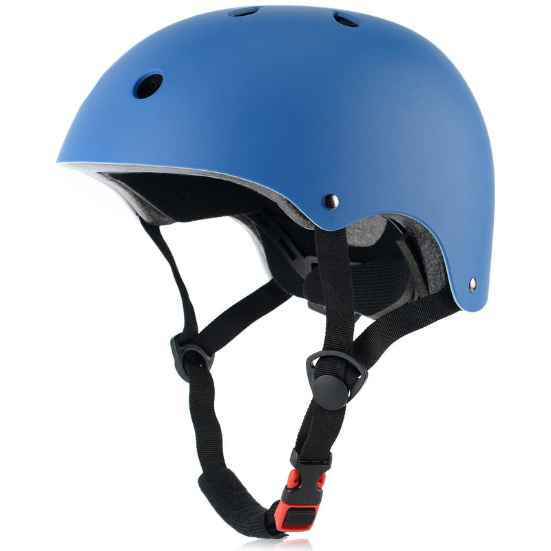 Kids Adjustable Bike Helmet Sports & Outdoors Blue S - DailySale