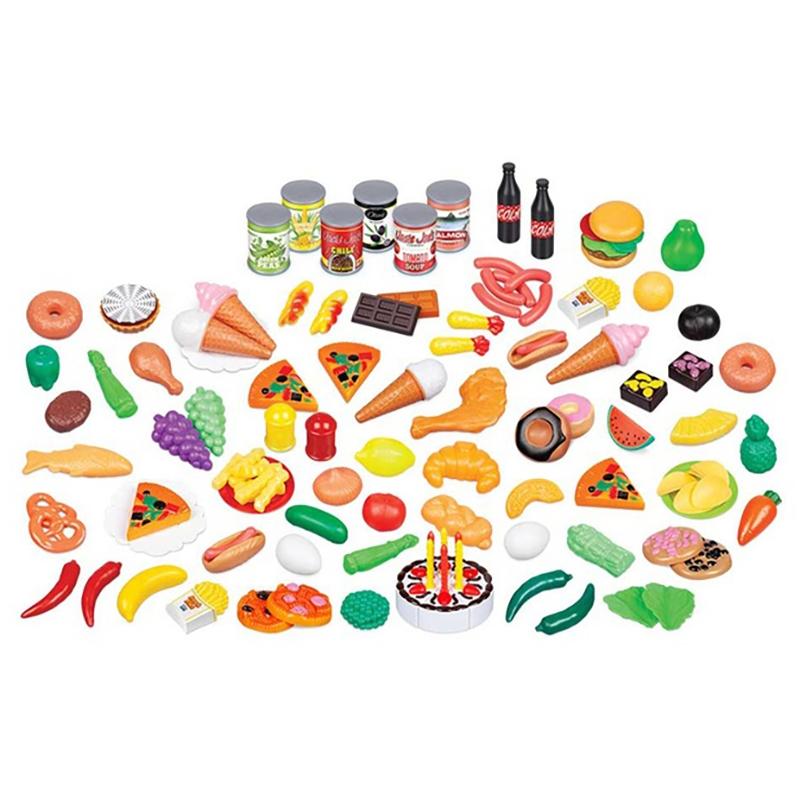 Kids Assorted Food Playset - Assorted Set Sizes Toys & Games 130 Piece - DailySale