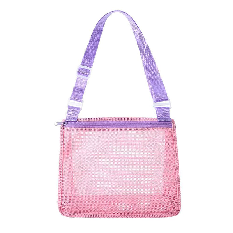 Kids Beach Messenger Bag Toys & Games Pink/Purple - DailySale