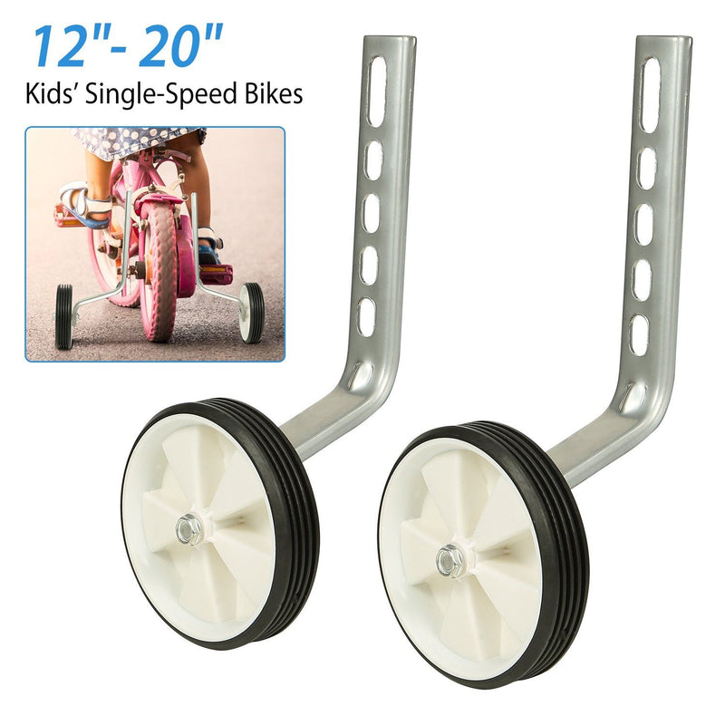 Kids Bicycle Training Wheels Adjustable for 12"-20" Bike Sports & Outdoors - DailySale