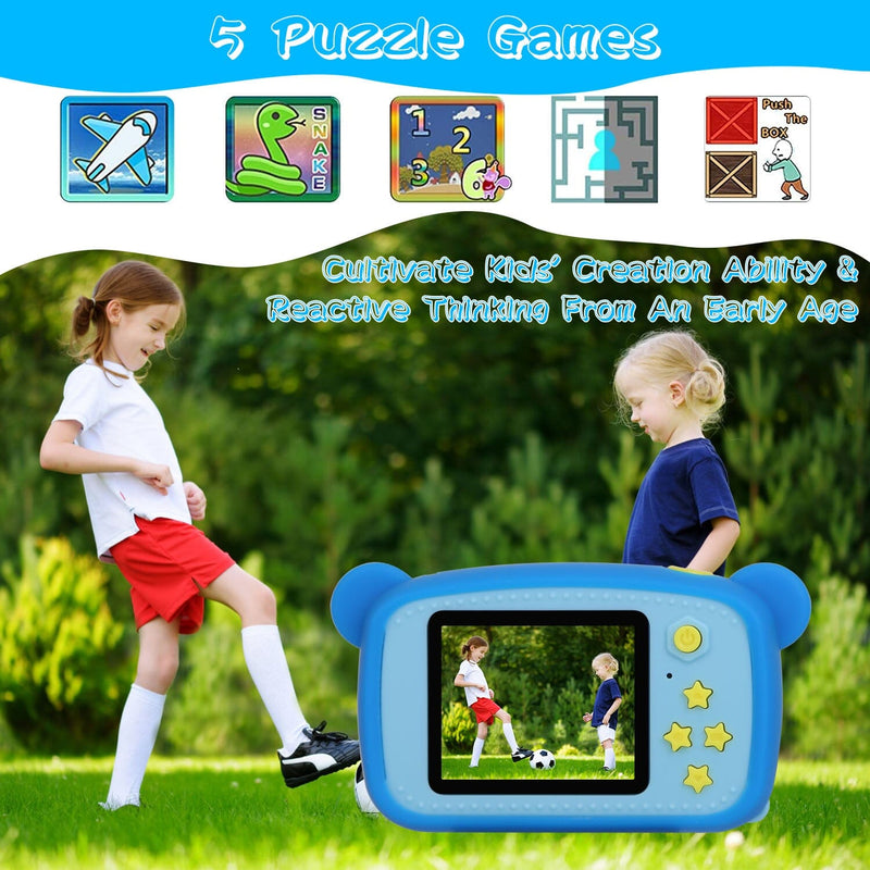 Kids Digital Camera with 2" Screen 4x Digital Zoom Toys & Games - DailySale