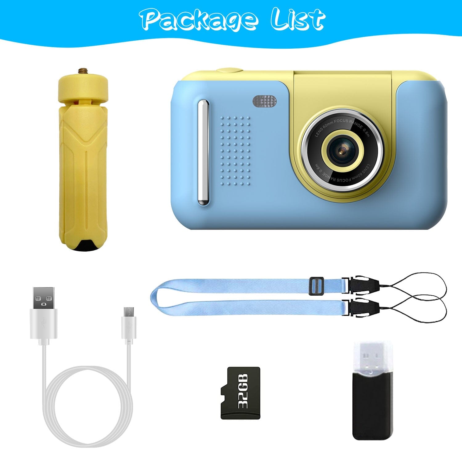 Kids Digital Camera with Flip Lens Cameras & Drones - DailySale