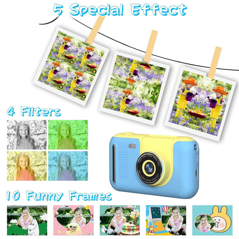 Kids Digital Camera with Flip Lens Cameras & Drones - DailySale