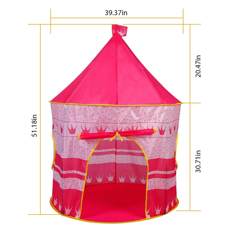 Kids Foldable Pop Up Play Tent Toys & Games - DailySale