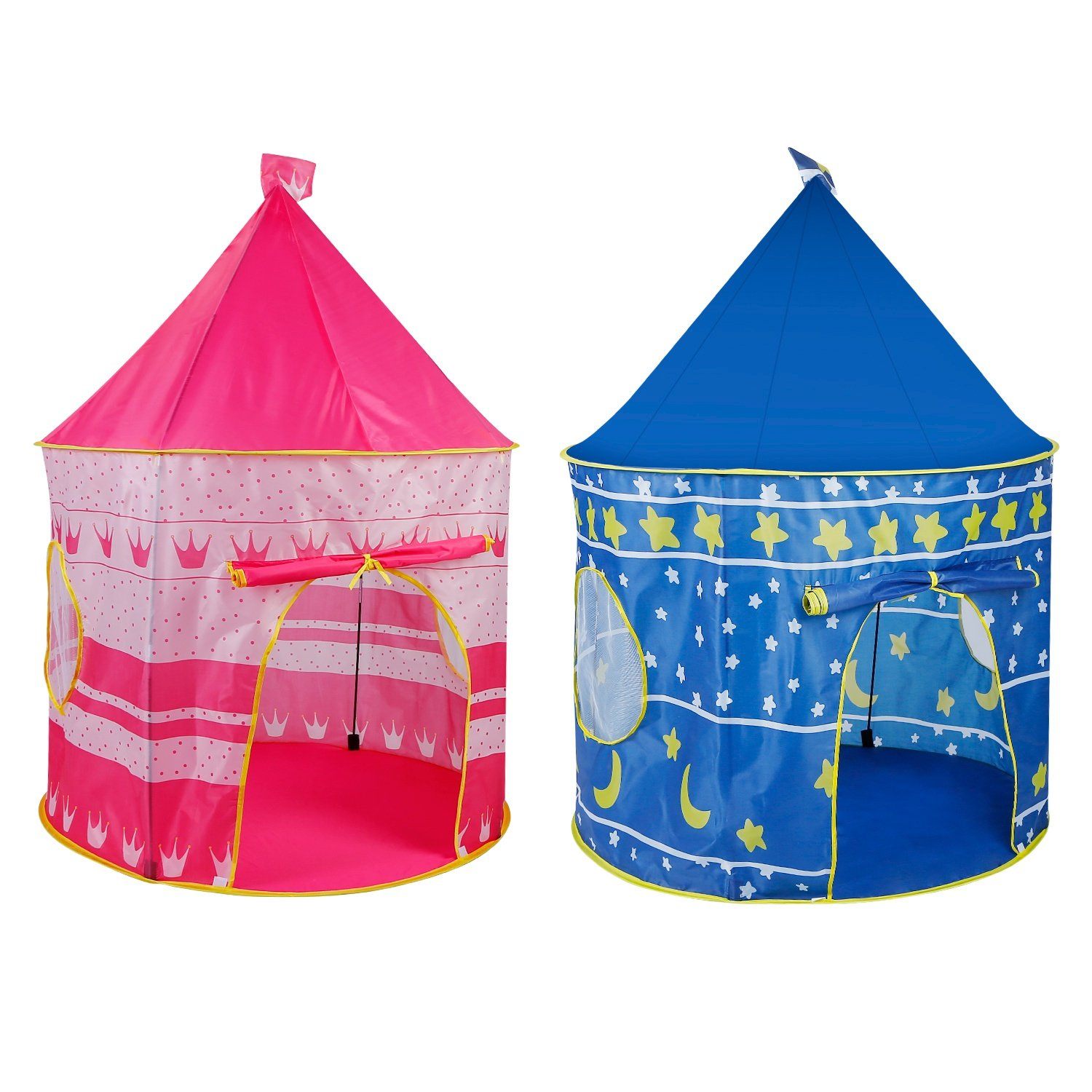 Kids Foldable Pop Up Play Tent Toys & Games - DailySale