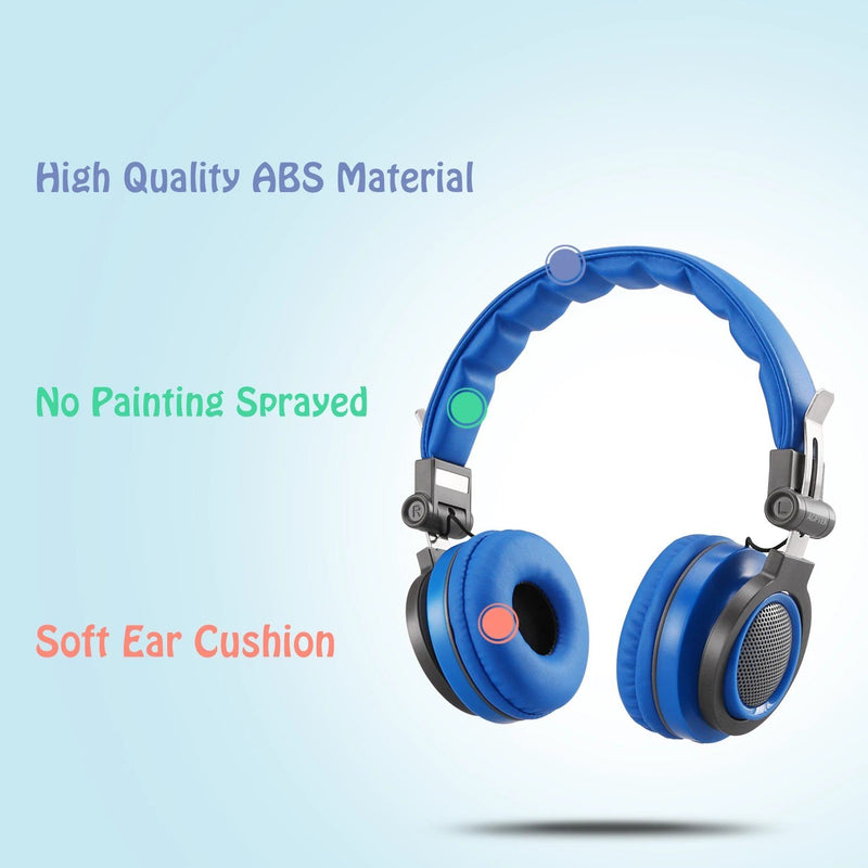 Kids Over Ear Wired Headsets with 85dB Volume Limit Headphones - DailySale