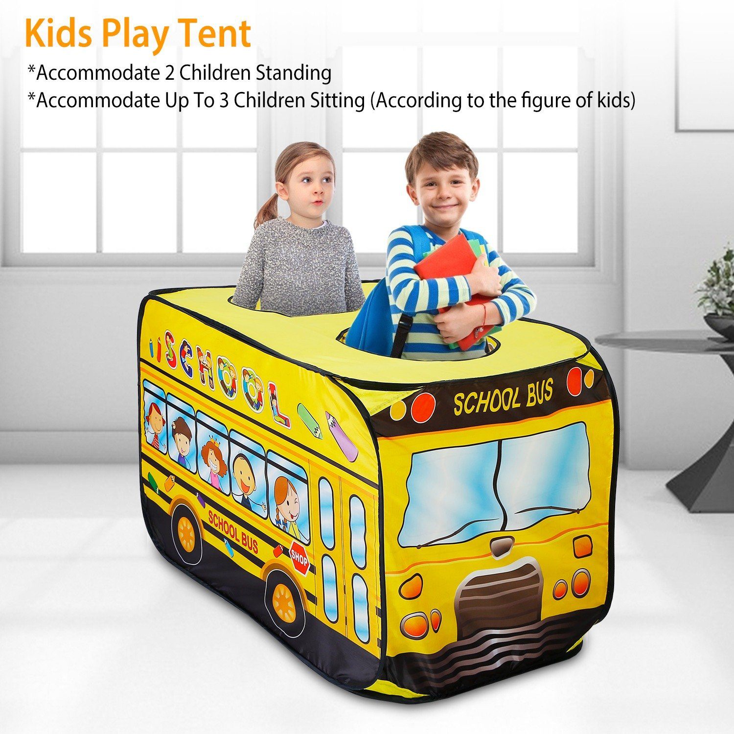 Kids Play Tent Foldable Pop Up Toys & Games - DailySale