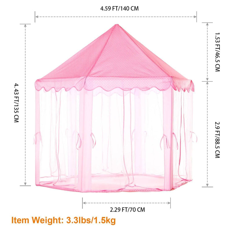 Kids Play Tent Princess for Girls Toys & Hobbies - DailySale