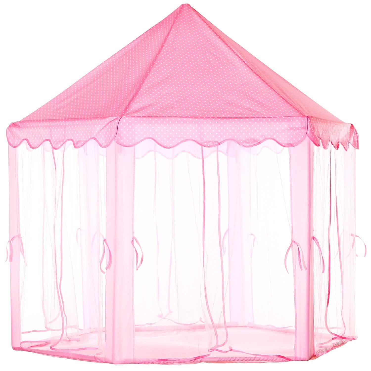 girly tents Indoor and Outdoor Kids Play Castle Tent with Carry Case