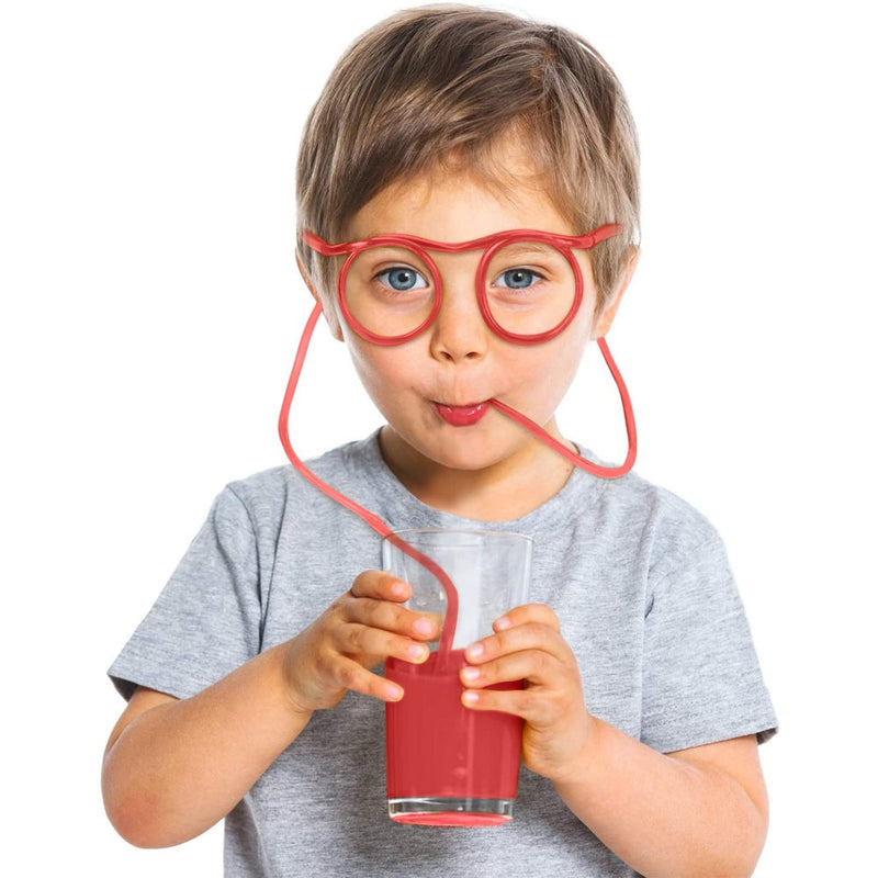 Kids Silly Straw Glasses Everything Else - DailySale