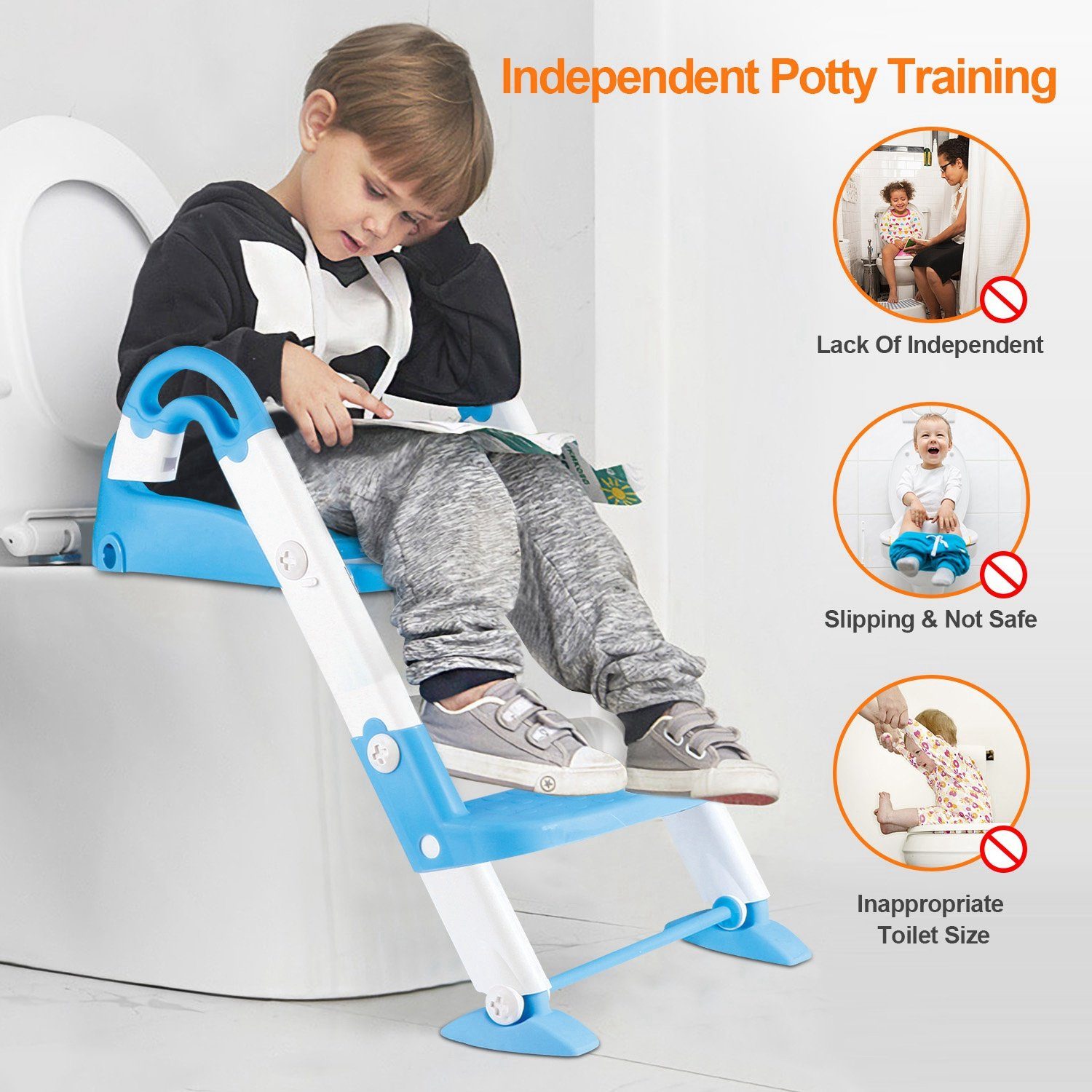 Kids Toilet Seat Toddler Potty Training Chair Baby - DailySale