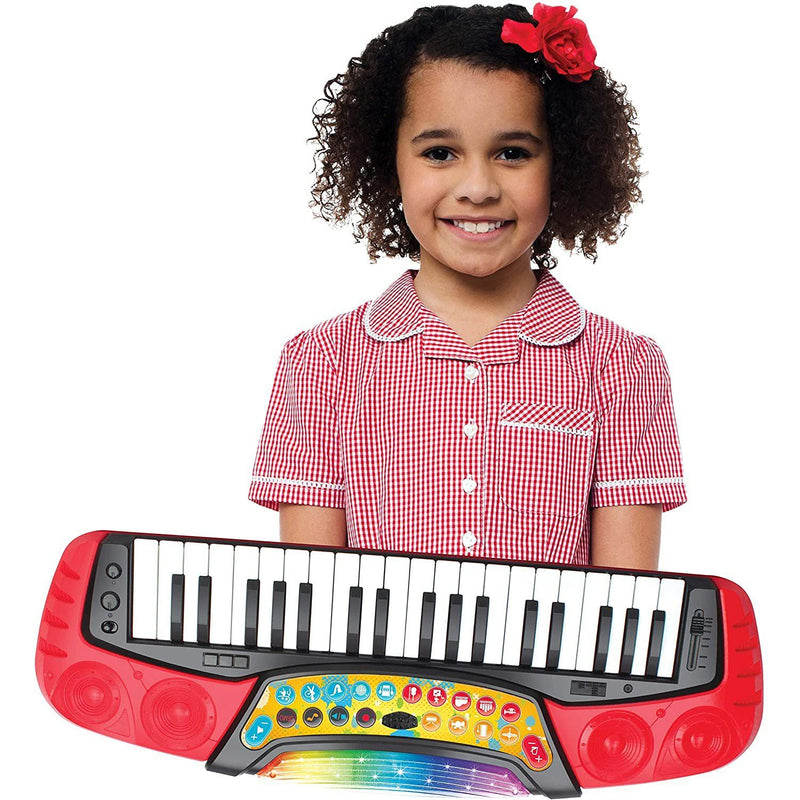Kids Toy Piano 37-Key Electronic Musical Instrument Keyboard Toys & Games - DailySale