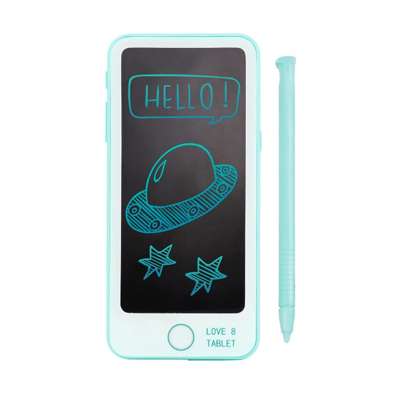Kids Write & Erase Smartphone With Pen Toys & Games Teal - DailySale