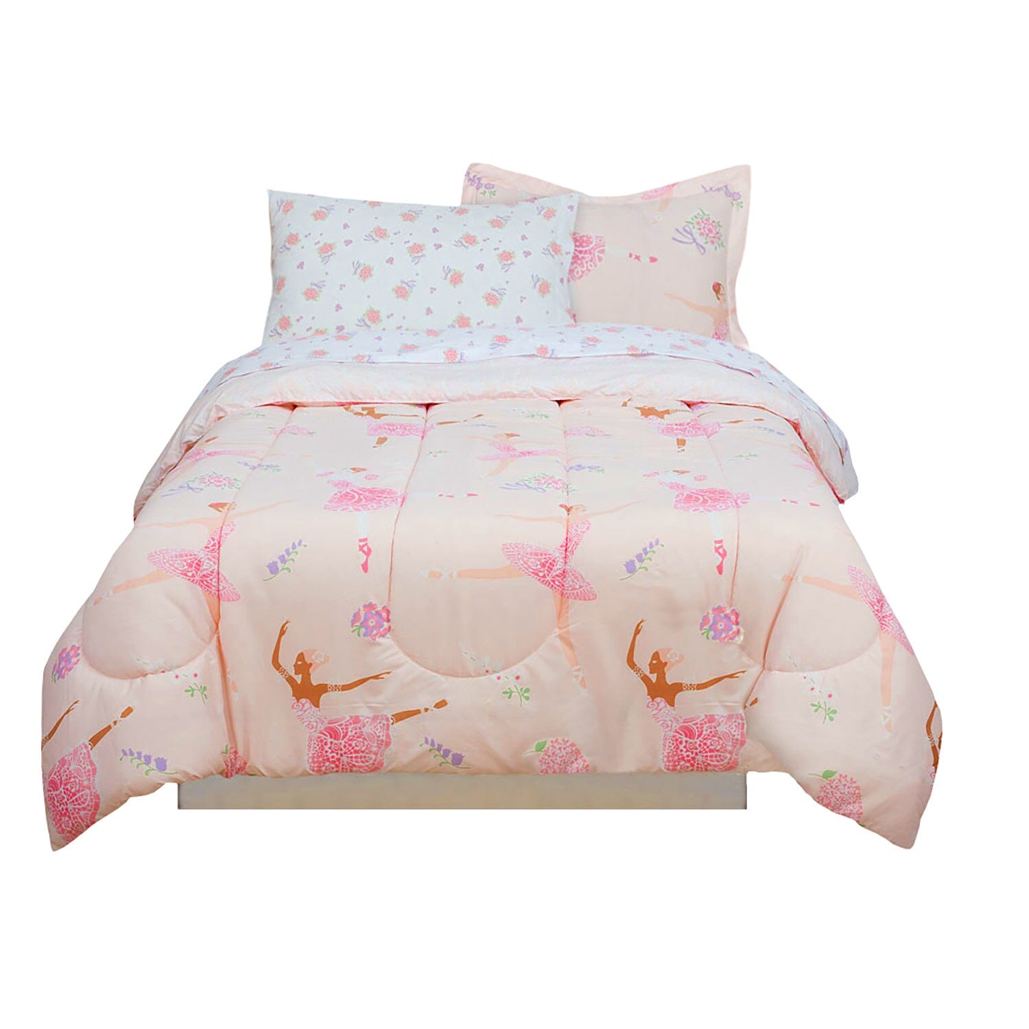 Kidz Mix Dancing Ballerinas Bed in a Bag Bedding - DailySale