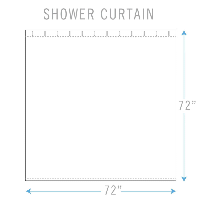 Kidz Mix Level Up Glow-in-the-Dark Shower Curtain Bath - DailySale