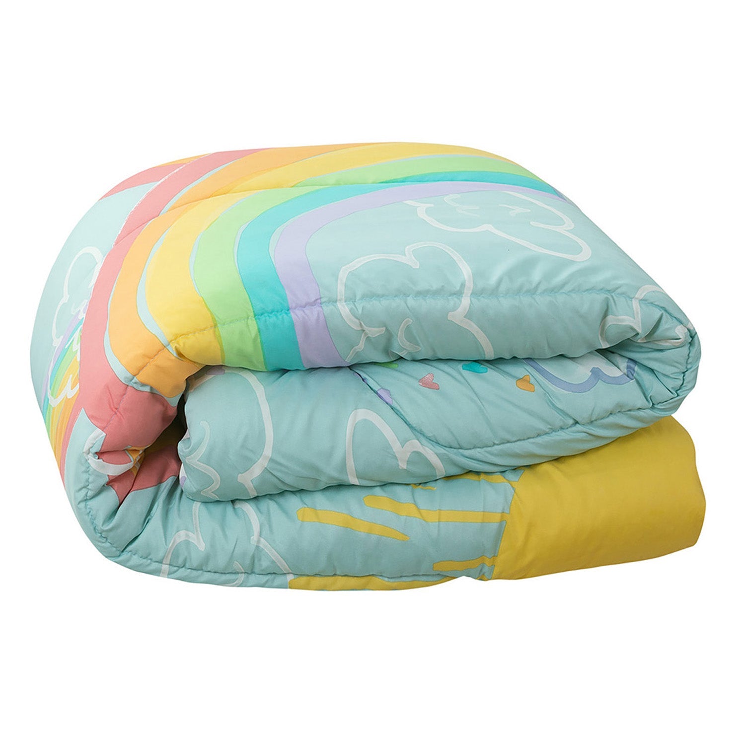 Kidz Mix Rainbow Clouds Bed in a Bag Bedding - DailySale