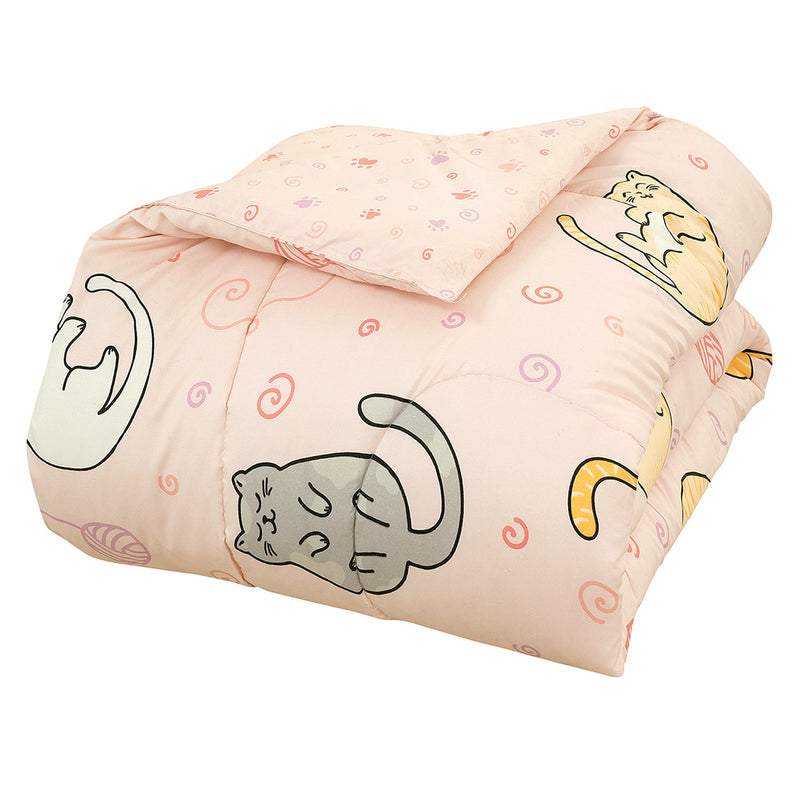Kidz Mix Sleepy Cats Bed in a Bag Bedding - DailySale