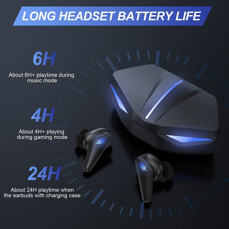 KINGSTAR TWS Bluetooth 5.0 Gaming Wireless Earbuds Headphones & Audio - DailySale