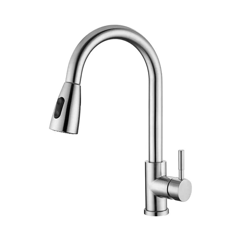 Kitchen Faucet Stainless Steel with Pull Down Sprayer Brushed Nickel Kitchen Tools & Gadgets - DailySale