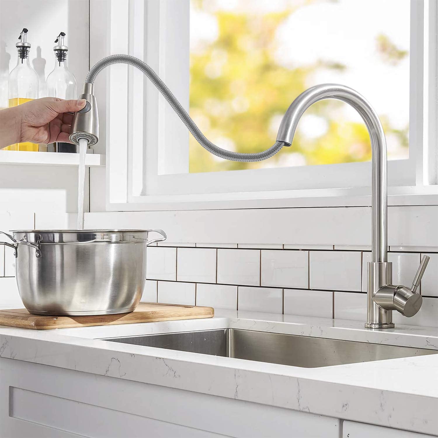 Kitchen Faucets Single Handle Kitchen Home Improvement - DailySale