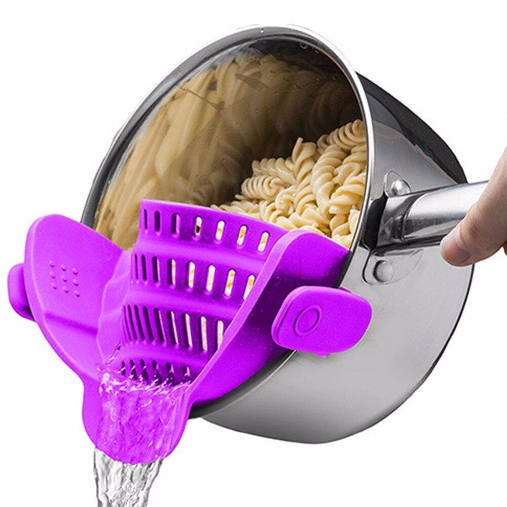 Kitchen Gizmo Snap N Strainer Kitchen & Dining Purple - DailySale