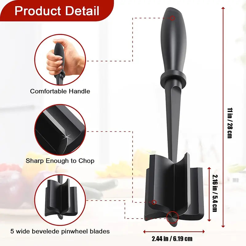 Multifunctional Meat Chopper Meat Masher Ground Beef Masher