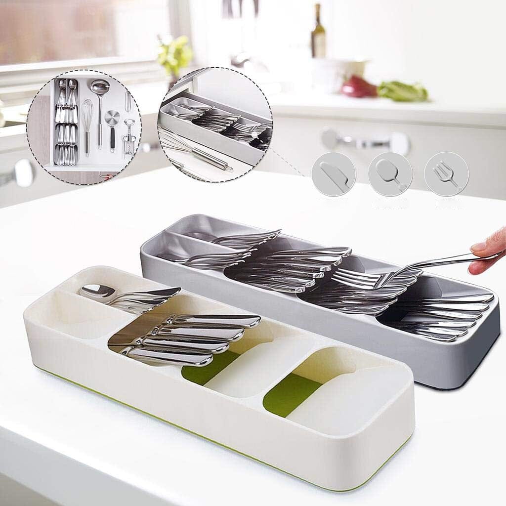 Kitchen Tableware Drawer Spoon Storage Box Kitchen Storage - DailySale