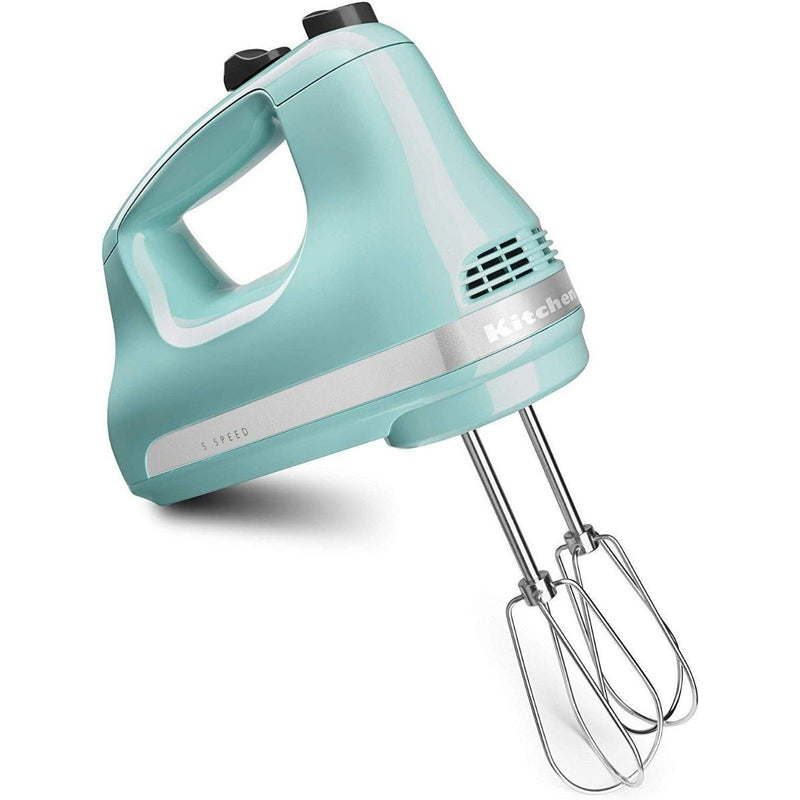 KitchenAid 5-Speed Ultra Power Hand Mixer Kitchen Essentials Aqua - DailySale