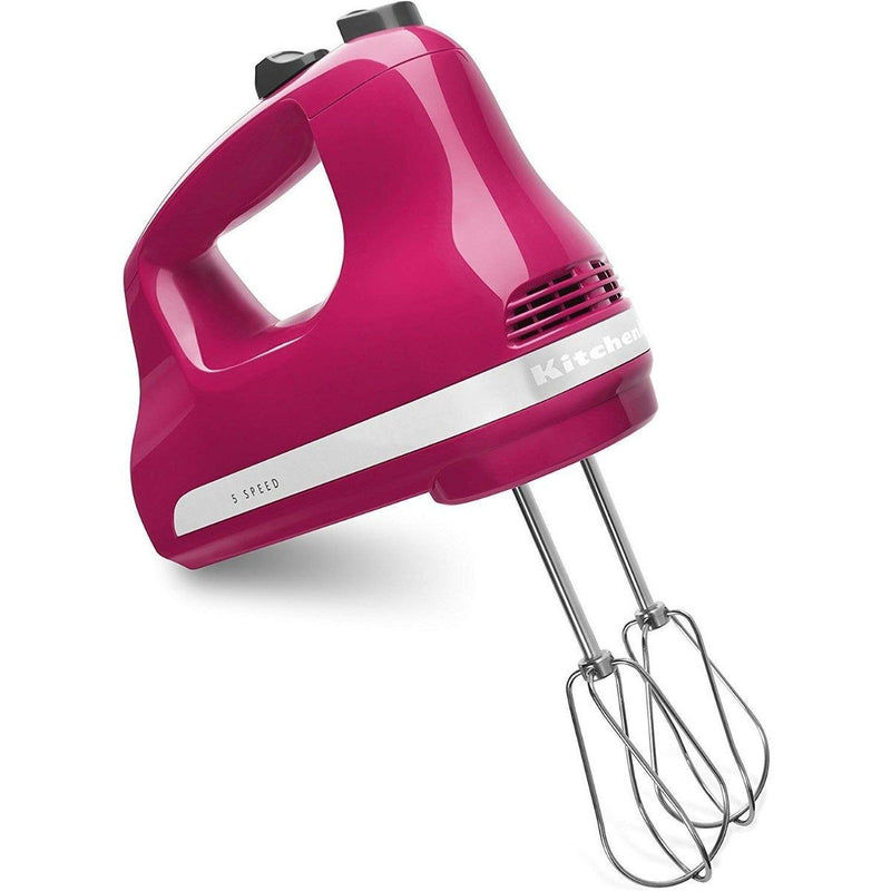 KitchenAid 5-Speed Ultra Power Hand Mixer Kitchen Essentials Magenta - DailySale