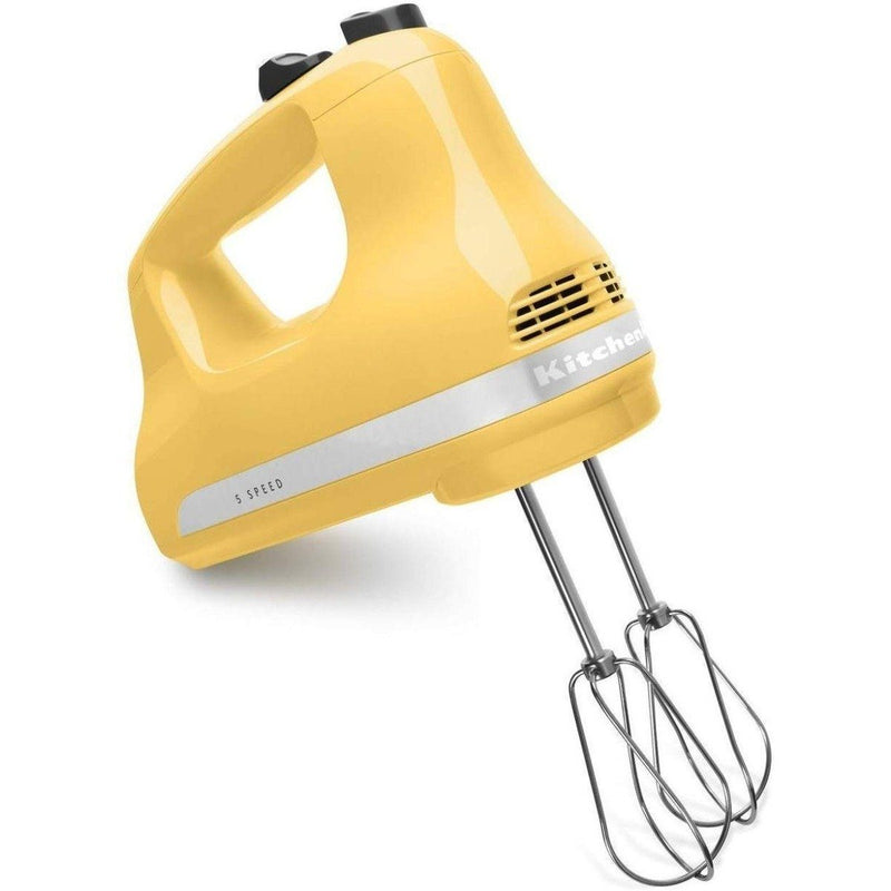 KitchenAid 5-Speed Ultra Power Hand Mixer Kitchen Essentials Yellow - DailySale
