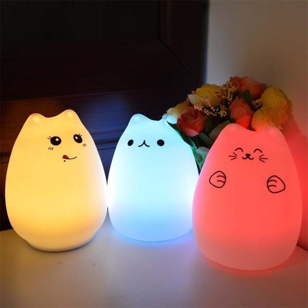 Kitty LED Night Light Lighting & Decor - DailySale
