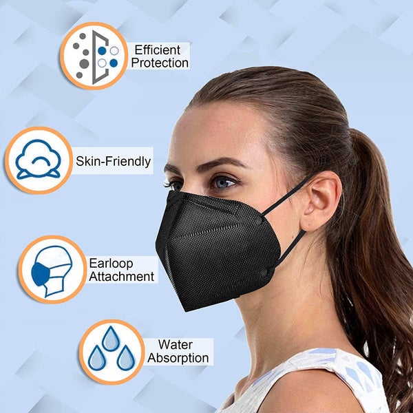 KN95 Foldable Protective Face Mask Face Masks & PPE - DailySale