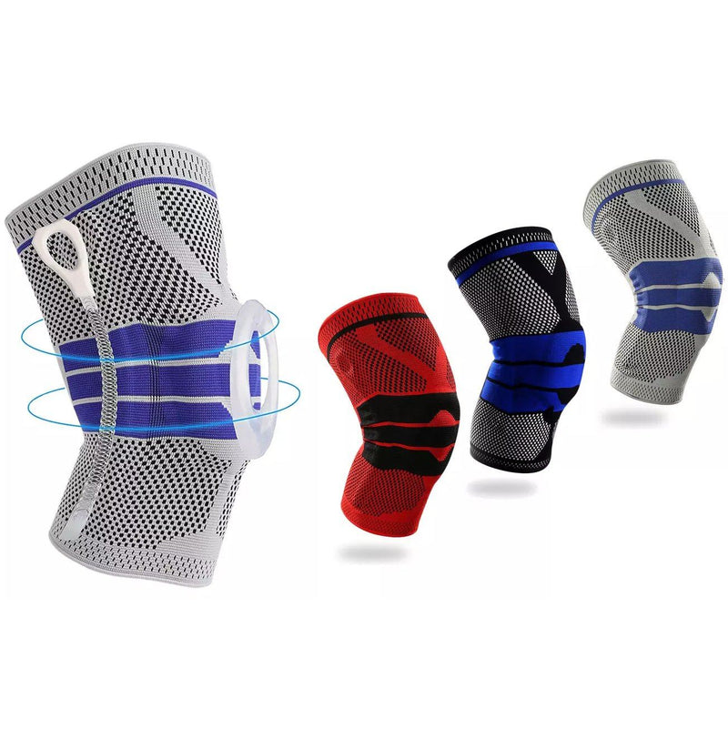 Knee Brace Compression Sleeve Knee Pads Support for Meniscus Tear Single Wrap Wellness - DailySale