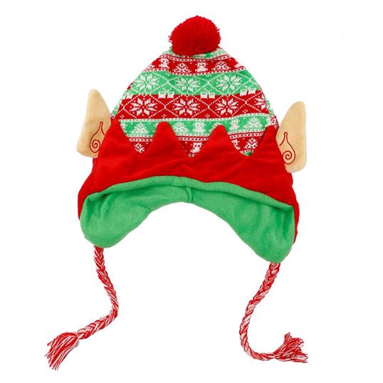 Knit Holiday Luxury Elf Hat Women's Accessories - DailySale