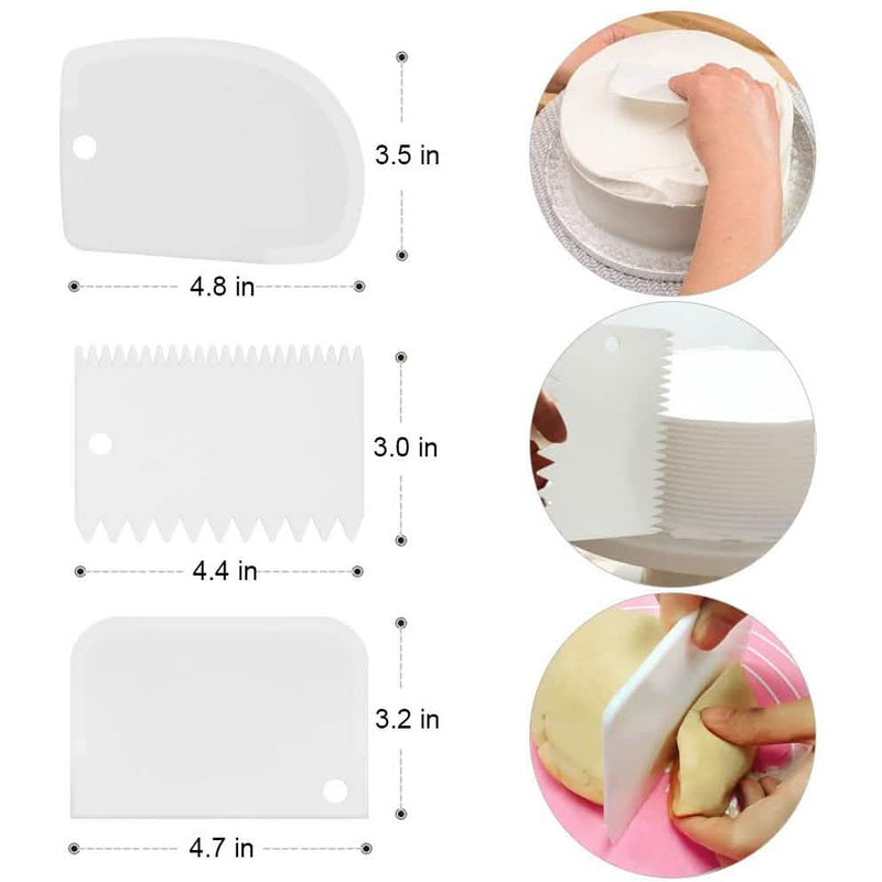 Kootek 11 Inch Rotating Cake Turntable with 2 Icing Spatula and 3 Icing Smoother Kitchen Tools & Gadgets - DailySale