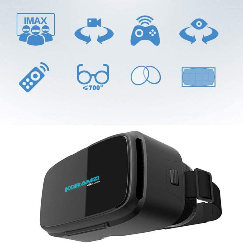 Koramzi 3D Glasses Virtual Reality Headset/Goggles Gadgets & Accessories - DailySale