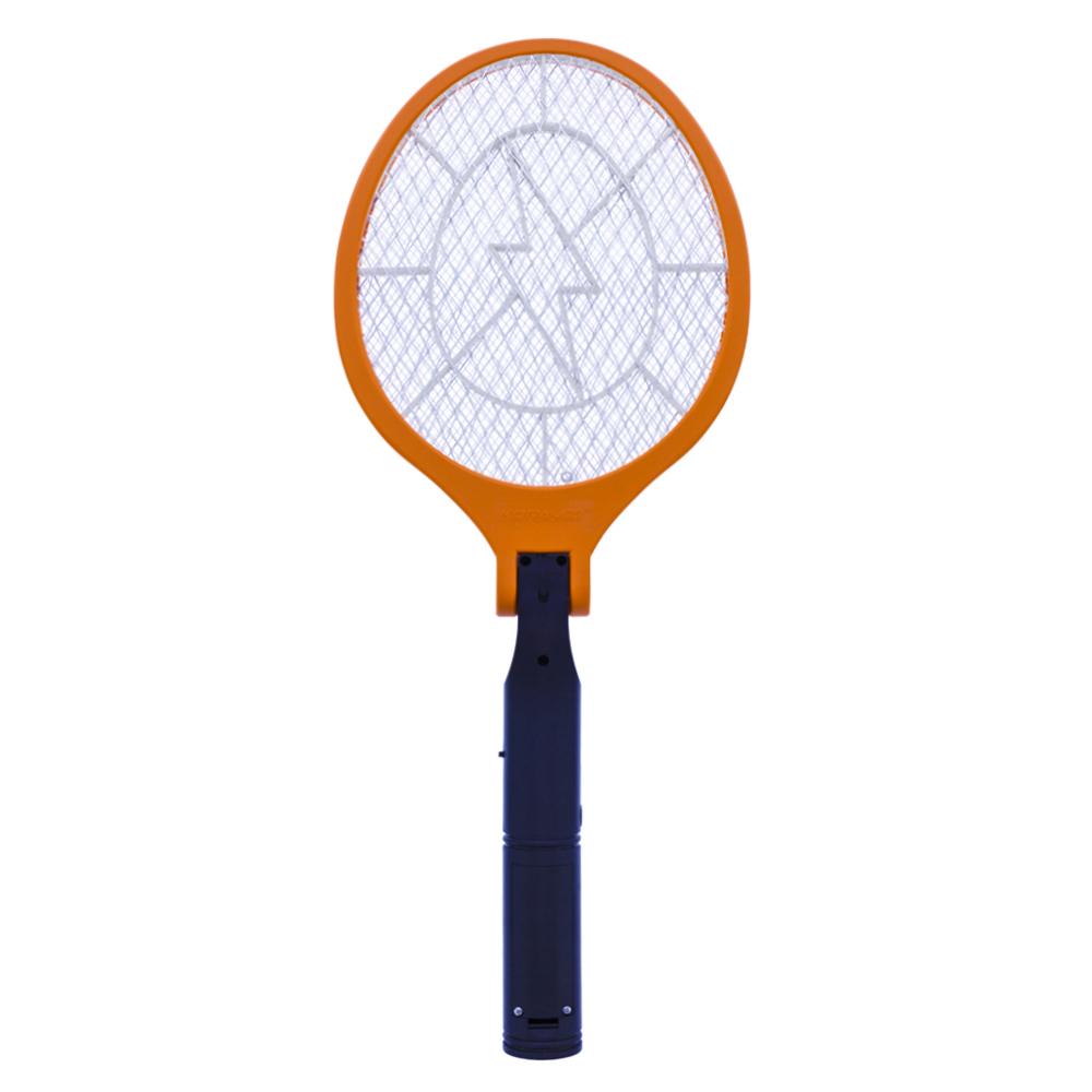 Koramzi Bug Zapper Racket Fly Swatter Garden & Patio F6 Orange - DailySale