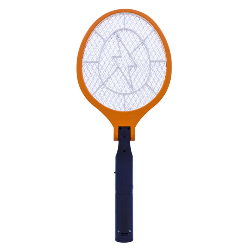 Koramzi Bug Zapper Racket Fly Swatter Garden & Patio F6 Orange - DailySale