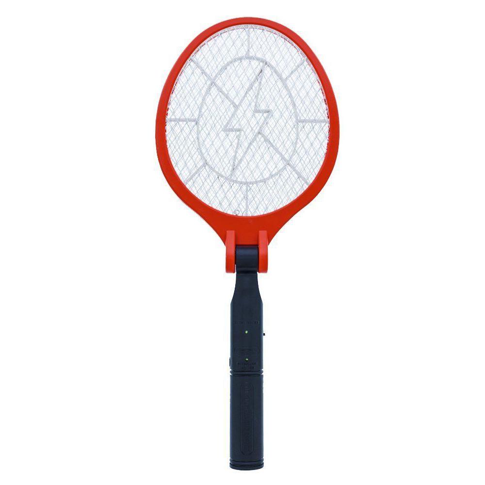 Koramzi Bug Zapper Racket Fly Swatter Garden & Patio F6 Red - DailySale