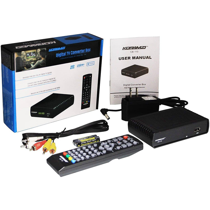 Koramzi Digital TV Converter Full HD Camera, TV & Video - DailySale