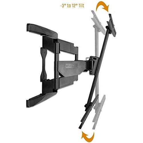 KORAMZI KWM3664AT-PRO Articulating TV Wall Mount for Curved & Flat Pane TV & Video - DailySale